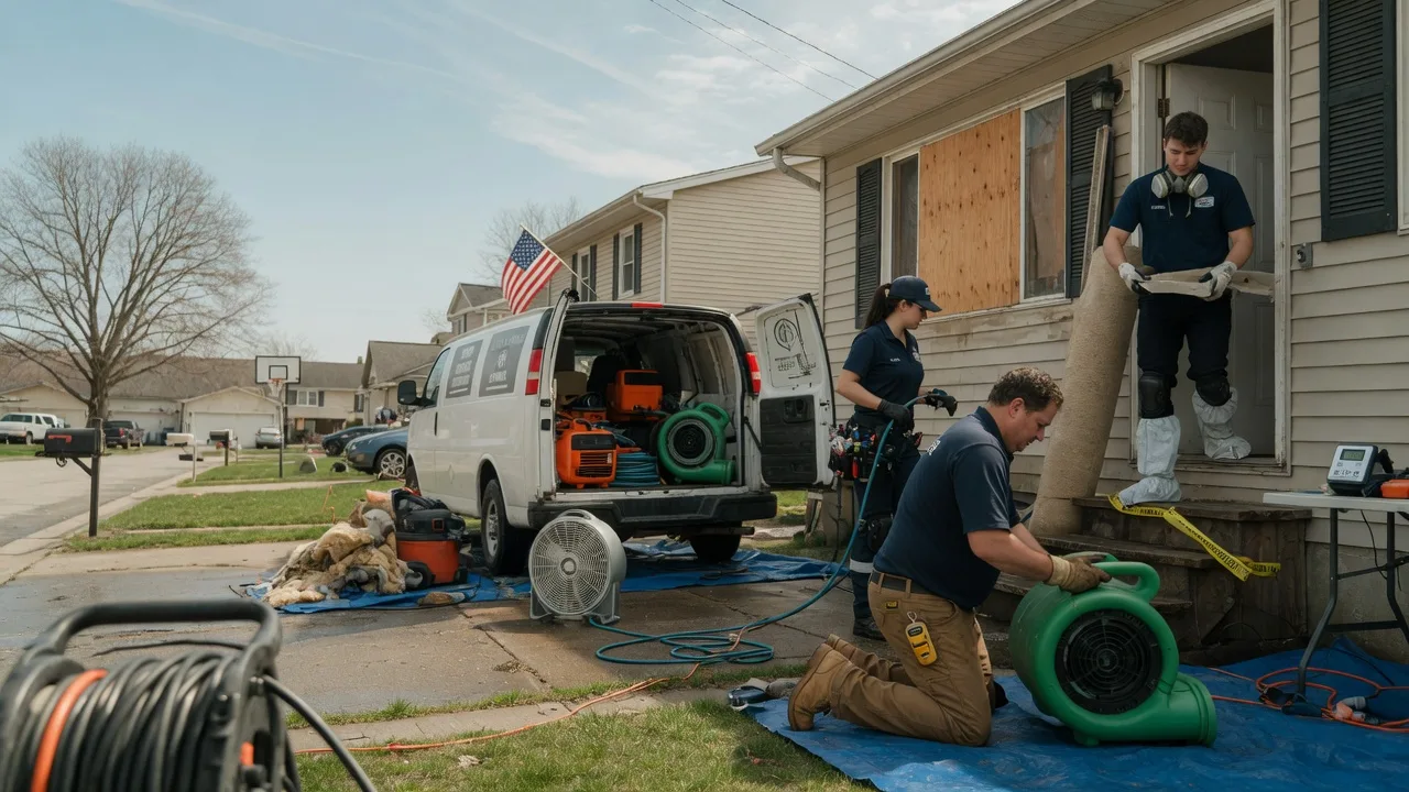 Water Damage Restoration in Jackson Center, PA near me
